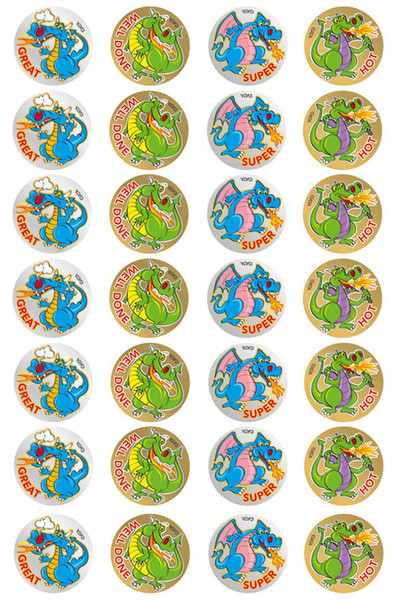 Dragons Laser Stickers (Previous Design)