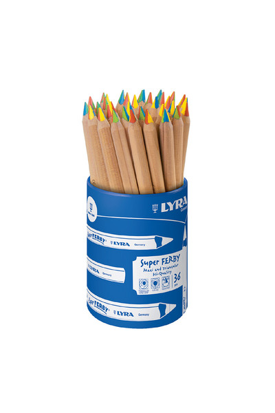 LYRA Super Ferby 4 Colour Cores - Pot of 36