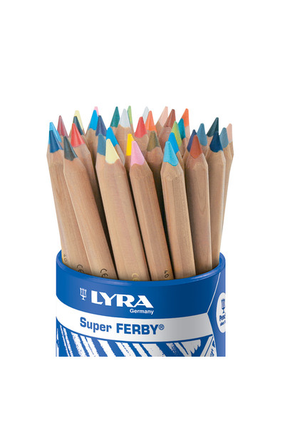 LYRA Super Ferby Nature Pencils - Pot of 36