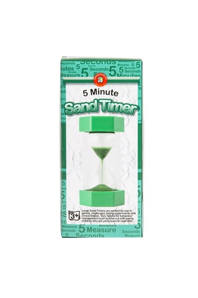 Large Sand Timer - 5 Minutes