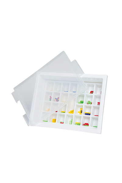 Letter Storage Tray Set - Clear