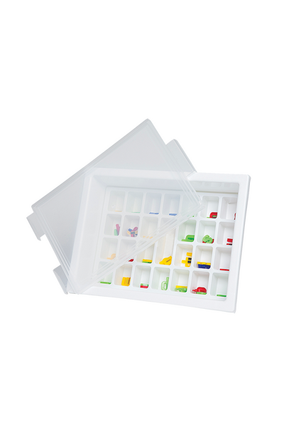 Letter Storage Tray Set - Clear