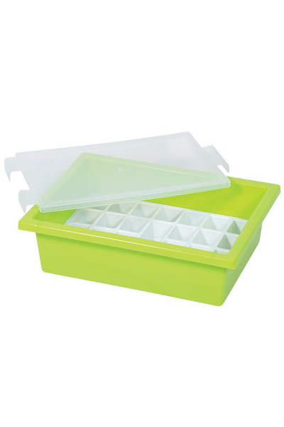 Letter Storage Tray Set - Lime Green