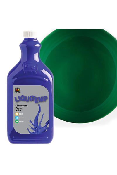 Liquitemp Poster Paint 2L - Brilliant Green