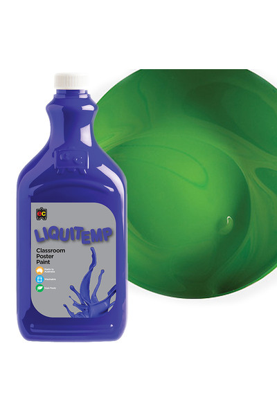 Liquitemp Poster Paint 2L - Leaf Green