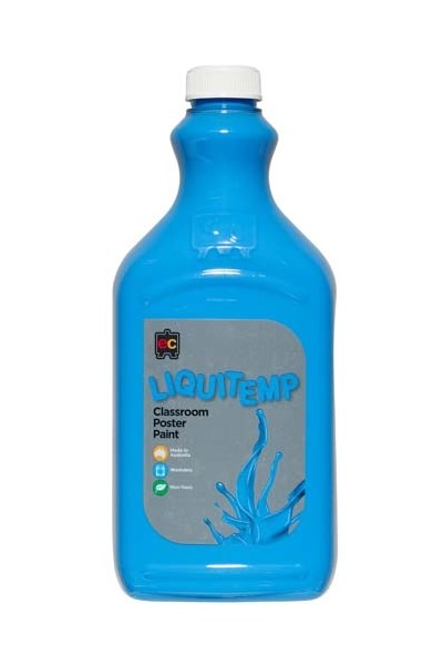Liquitemp Classroom Poster Paint – 2L: Sky Blue