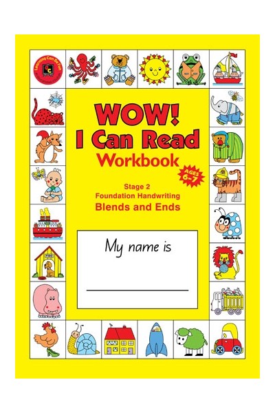 WOW! I Can Read Blackline Master Stage 2 - Blends & Ends: NSW Foundation Handwriting