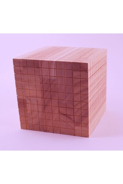 Wooden Base Ten Block