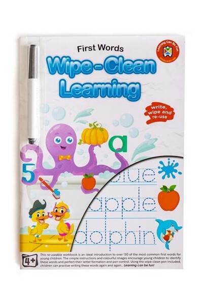 Wipe-Clean Learning - First Words