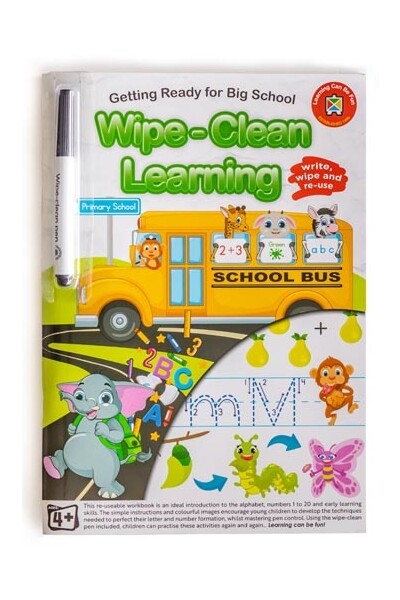 Wipe-Clean Learning - Getting Ready For Big School