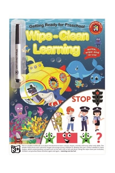Wipe-Clean Learning - Getting Ready for Pre-School