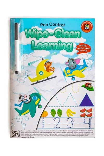 Wipe-Clean Learning - Pen Control