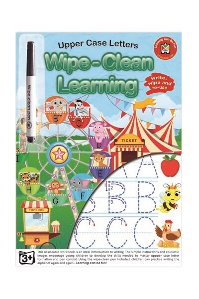 Wipe-Clean Learning - Upper Case Letters