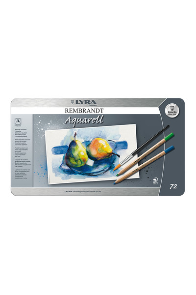 LYRA Rembrandt Aquarell Water-Soluble Pencils - Tin of 72