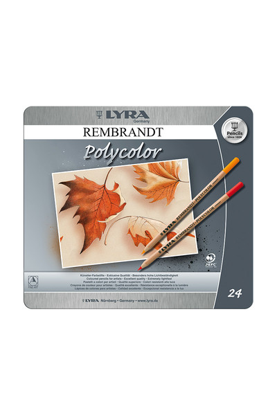 LYRA Rembrandt Polycolour Pencils - Tin of 24