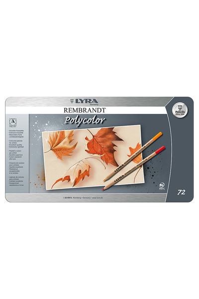 LYRA Rembrandt Polycolour Pencils - Tin of 72