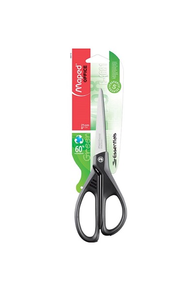 Maped Scissors - 21cm Essential: Green