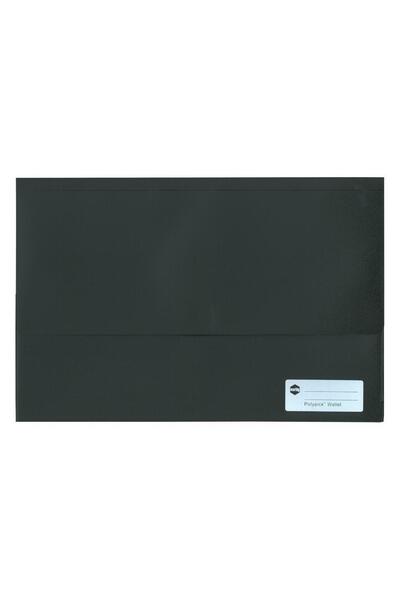 Marbig Document Wallet (Foolscap) - Polypick: Black