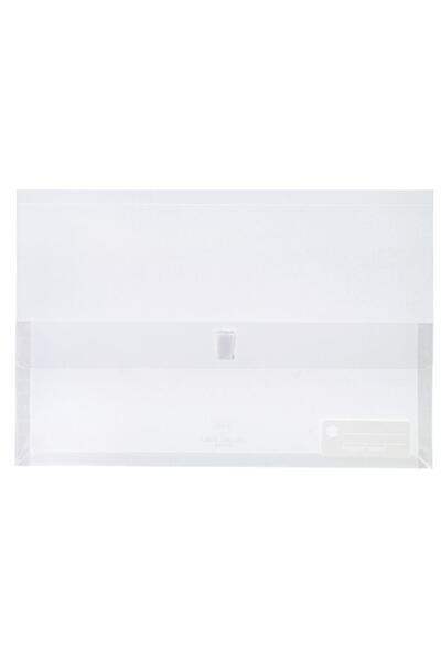Marbig Document Wallet (Foolscap) - Polypick Translucent: Clear
