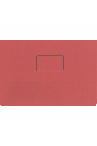 Marbig Document Wallet - Slimpick: Red