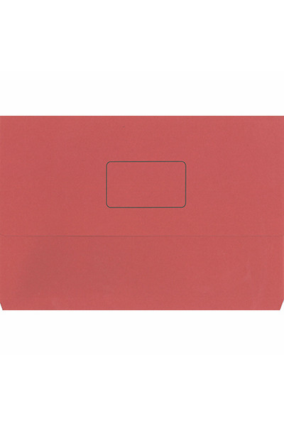 Marbig Document Wallet - Slimpick: Red