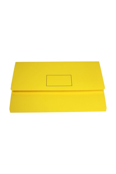 Marbig Document Wallet - Slimpick: Yellow