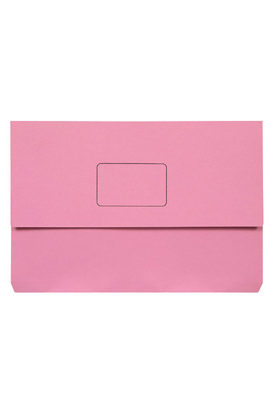 Marbig Document Wallet - Slimpick: Pink
