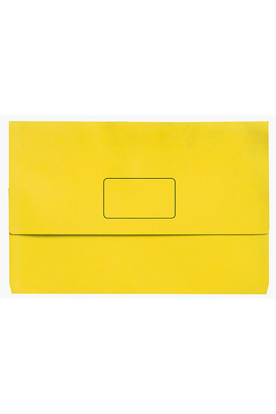 Marbig Document Wallet (A3) - Slimpick: Lemon