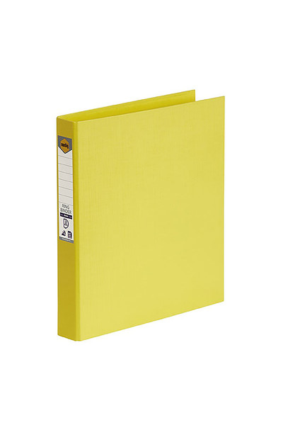Marbig Binder (A4) - PE 2 D-Ring 25mm: Yellow
