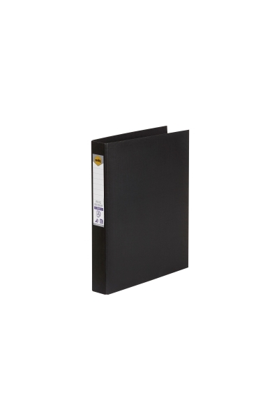 Marbig Binder A4 - PE 4 D-ring 25mm (Black)