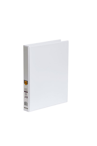 Marbig Binder Insert (A4 Clearview) - 2 D-Ring 25mm: White