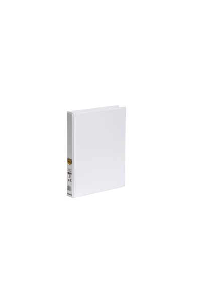 Marbig Clearview Insert Binder A4 - 3 D-ring 25mm: White