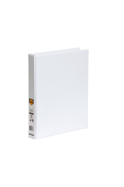 Marbig Binder Insert (A4 Clearview) - 4 D-Ring 25mm: White