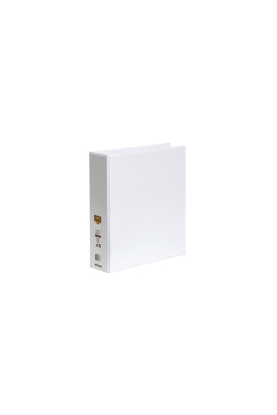 Marbig Clearview Insert Binder A4 - 3 D-ring 50mm: White