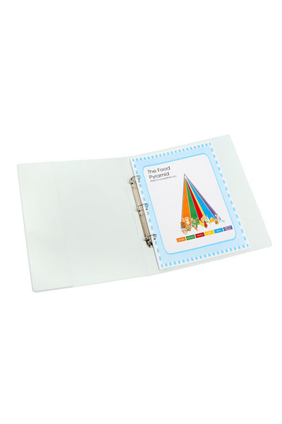 Marbig Clearview Insert Binder A3 Portrait - 32mm 3D (White)