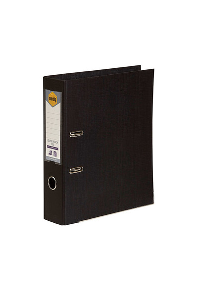 Marbig Lever Arch File A4 - PE: Black