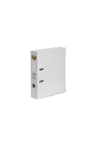 Marbig Lever Arch File -  A4 PE (Linen White)