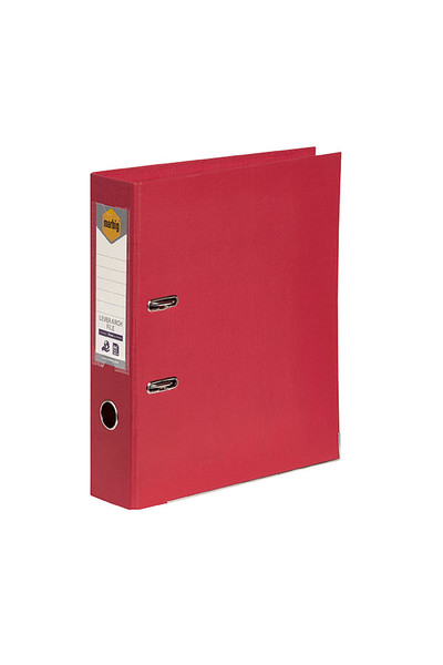 Marbig Lever Arch File A4 - PE: Deep Red