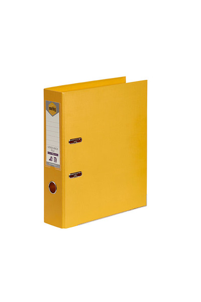 Marbig Lever Arch File A4 - PE: Yellow