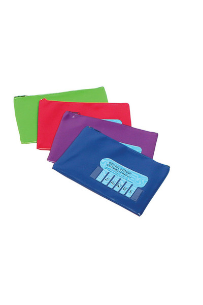 Marbig Pencil Case - Large (33x16cm): Name (Assorted Colours)