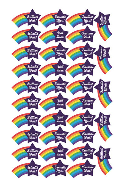Shooting Stars Reward Stickers