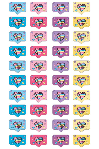 All Heart Stickers