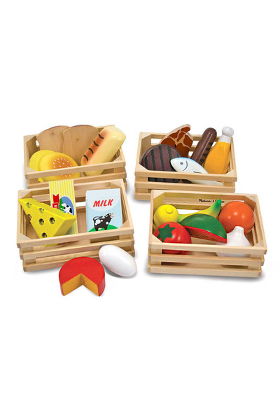 Wooden Play Food - Food Groups
