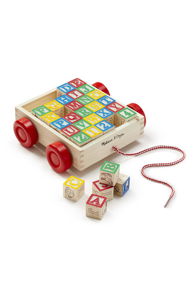 Classic ABC Block Cart