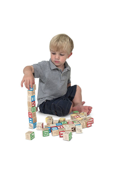 Wooden ABC/123 Blocks