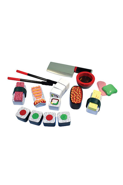 Wooden Play Food - Sushi Slicing Play Set