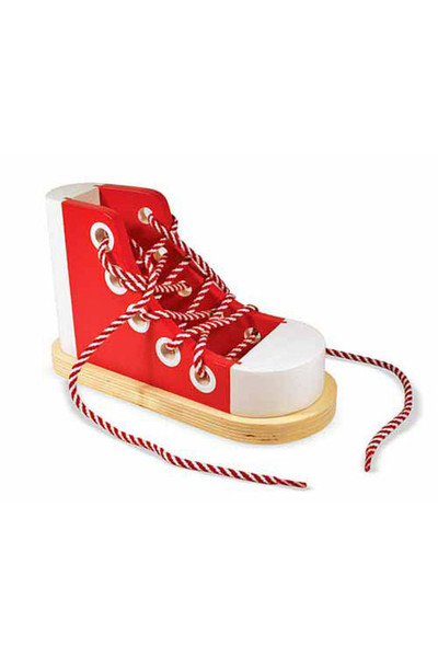 Wooden Lacing Sneaker