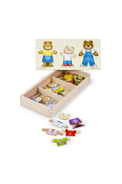 Bear Family Dress-Up Puzzle