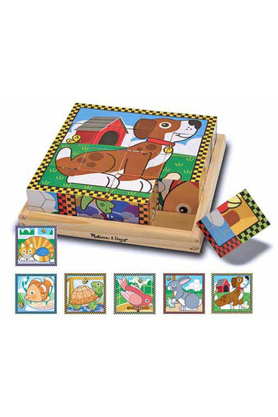 Cube Puzzle Pets Melissa Doug MND3771 Educational Resources and Supplies Teacher Superstore