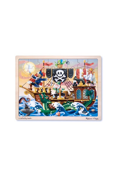 Wooden Jigsaw Puzzle - Pirate Adventure